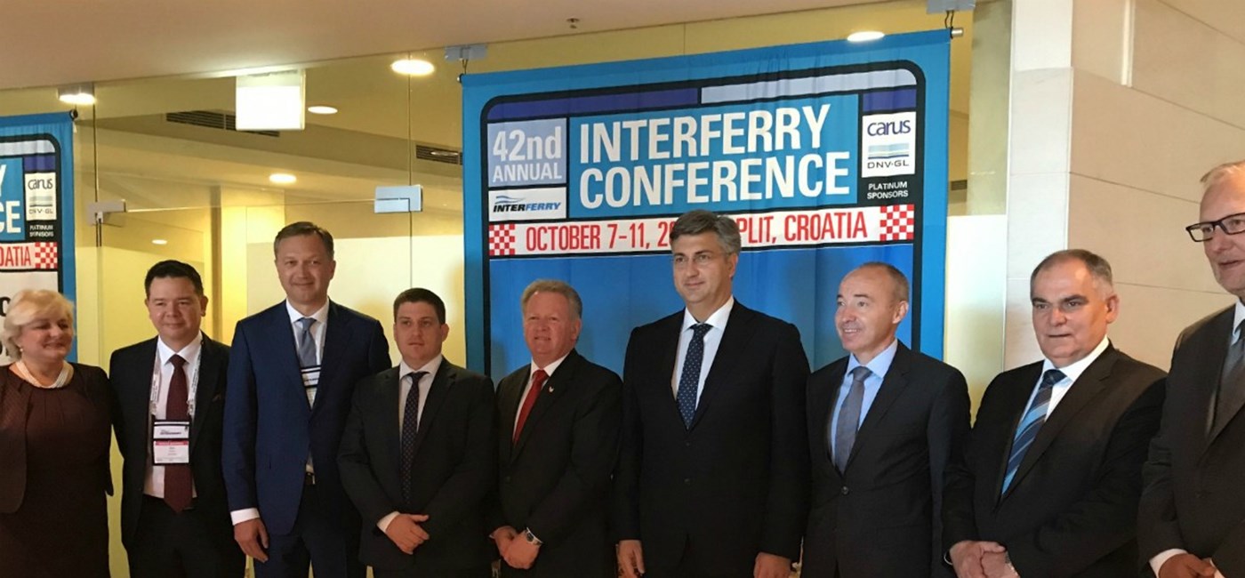 Plenković na Interferryju: Bolja prometna povezanost zadržat će ljude na otocima i osigurati jednak pristup uslugama